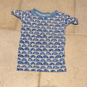 Little Sleepies Blue Wave Kids Tee